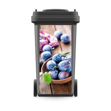 Mülltonnenaufkleber Mülltonne Mülleimer...