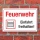 Schild Feuerwehr Einfahrt freihalten Rettungsweg Leiter Hinweis 3 mm Alu-Verbund