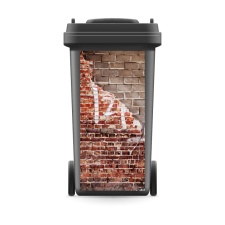 Mülltonnenaufkleber Mülltonne Mülleimer...