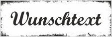 Vintage Shabby Holzschild Dekoschild Türschild Haustür Namensschild Wunschtext