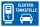Schild Nur für E-Autos Tankstelle Ladestation Parkplatz 3 mm Alu-Verbund - 600 x 400 mm