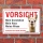 Schild Vorsicht Alpaka Grundstück Haus Wiese 3 mm Alu-Verbund