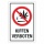 Schild Kiffen verboten Cannabis Hinweisschild 3 mm Alu-Verbund 300 x 200 mm