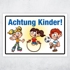 "Achtung Kinder" – Hochwertiges...