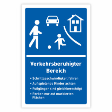 "Verkehrsberuhigter Bereich...