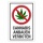 Schild Cannabis anbauen verboten Hinweisschild 3 mm Alu-Verbund