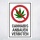 Schild Cannabis anbauen verboten Hinweisschild 3 mm Alu-Verbund