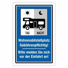 "Parkplatz Wohnmobilstellplatz...