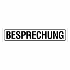 "BESPRECHUNG" – Hochwertiges...