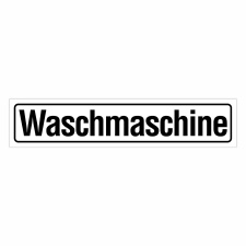 "Waschmaschine" – Hochwertiges...