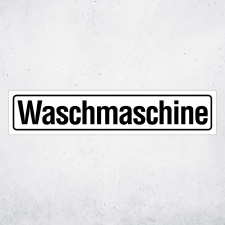 "Waschmaschine" – Hochwertiges...