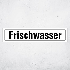 "Frischwasser" – Hochwertiges...