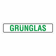 "GRÜNGLAS" – Hochwertiges...