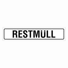 "RESTMÜLL" – Hochwertiges...