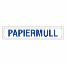 "PAPIERMÜLL" – Hochwertiges...