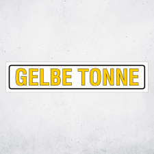 "GELBE TONNE" – Hochwertiges...