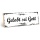 Holzschild "Gelobt sei Gott" – Dekoschild aus Holz 30x10 cm