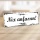 Holzschild "Nix anfassen!" – Dekoschild aus Holz 30x10 cm