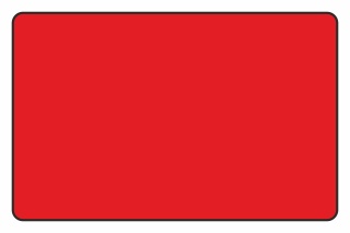 Schild mit Wunschtext, Farben Schriftart und Größe individuell konfigurierbar 3 mm Alu-Verbundschild Roter Hintergrund_300 x 200 mm