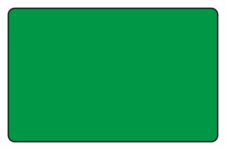 Schild mit Wunschtext, Farben Schriftart und Größe individuell konfigurierbar 3 mm Alu-Verbundschild Grüner Hintergrund_300 x 200 mm