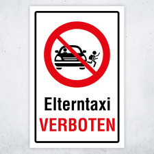 "Elterntaxi verboten" – Hochwertiges...