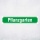 Straßenschild "Pflanzgarten" – Hochwertiges Schild für den Außenbereich 52 x 11 cm