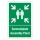 Schild Sammelplatz Assembly Point Sammelpunkt Fluchtweg 3 mm Alu-Verbund 600 x 400 mm