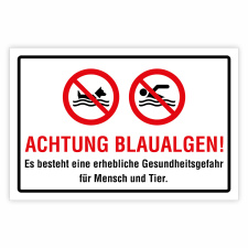 "Achtung Blaualgen! Gesundheitsgefahr für...