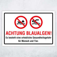 "Achtung Blaualgen! Gesundheitsgefahr für...