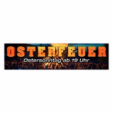 Banner "Osterfeuer" – Hochwertiger...