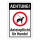 Achtung! Anleinpflicht für Hunde! – Hochwertiges Aluverbund-Schild für den Außenbereich