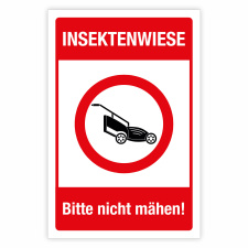 Insektenwiese – Bitte nicht mähen –...