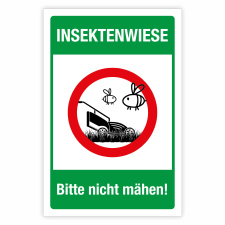 Insektenwiese – Bitte nicht mähen (mit...