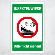 Insektenwiese – Bitte nicht mähen (mit...