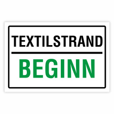 Textilstrand Beginn – Hochwertiges...