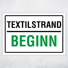 Textilstrand Beginn – Hochwertiges...