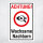 Achtung! Wachsame Nachbarn – Hochwertiges Schild für den Außenbereich 3 mm Alu-Verbund 300 x 200 mm