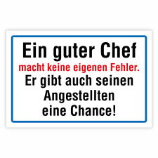 "Ein guter Chef macht keine eigenen Fehler. Er gibt...