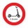 Schild „Verbot für E-Scooter“ – Alu-Verbund 3 mm rund (Ø30 cm)