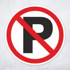 Schild „Parkverbot“ – Alu-Verbund 3 mm...