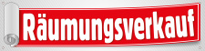 PVC-Werbebanner "Räumungsverkauf", 200x50...