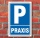 Schild Parken, Parkplatz, Praxis, 3 mm Alu-Verbund 300 x 200 mm