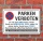 Schild Parkverbot, Halteverbot, lustig Marken, 3 mm Alu-Verbund